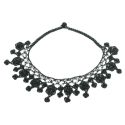 Collier "Sonya" Noir carbone