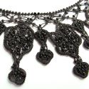 Necklace "Sonya" Carbon black