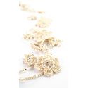 Long Necklace "Crystal" Ivory