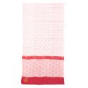 Sarong-scarve Zigblock, red