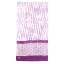 Sarong-scarve Zigblock, Plum