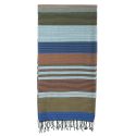 Fouta "Ebène" Celeste