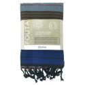 Fouta "Ebène" Celeste