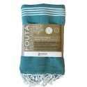 Fouta en coton biologique, Bordeaux