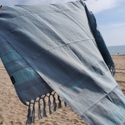 Fouta "Sand", Greenery