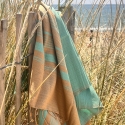 Fouta "White Sand Lurex", Brique