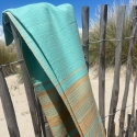 Fouta "White Sand Lurex", Brique