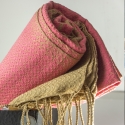 Fouta en coton biologique, Rose Indien