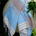 Fouta en coton biologique, Waves