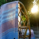 Fouta en coton biologique, Waves