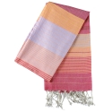 Fouta en coton biologique, Azalée