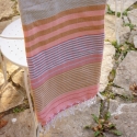 Fouta en coton biologique, Terra cotta