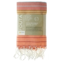 Fouta en coton biologique, Terra cotta