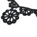 Necklace "Hawa" Carbon black