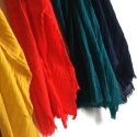 Boiled wool stole "Heat" Curacao