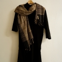 Natural Silk stole Eri "Assam" Small