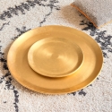 "Gold" plain tray