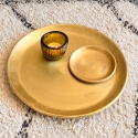 "Gold" plain tray