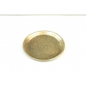 "Palmyr" Brass hammered and engraved tray