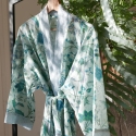 Kimono Blue Garden