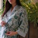 Kimono Blue Garden