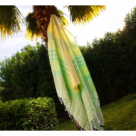 Fouta en coton biologique, Jungle