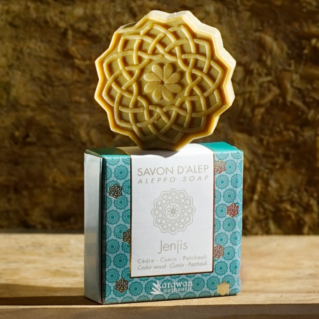 Perfumed Aleppo soap Jenjis