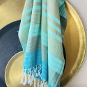 FOUTA EN COTON BIOLOGIQUE, BERMUDES